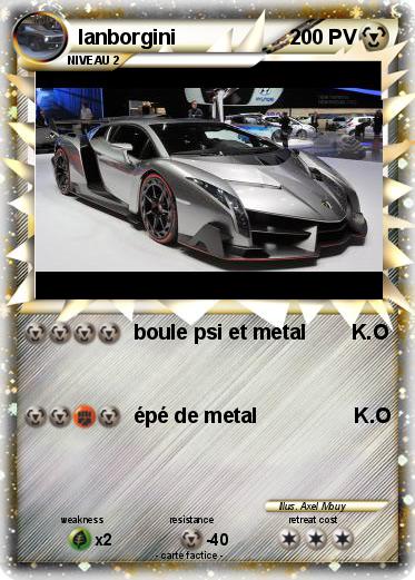 Pokemon lanborgini