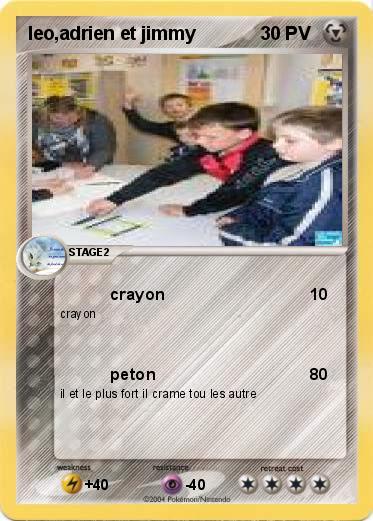 Pokemon leo,adrien et jimmy