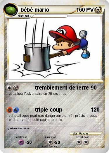 Pokemon bébé mario