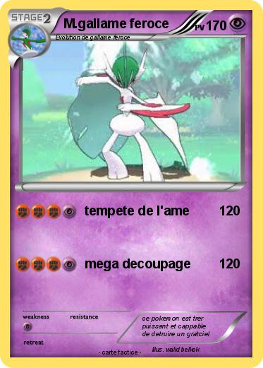 Pokemon M.gallame feroce
