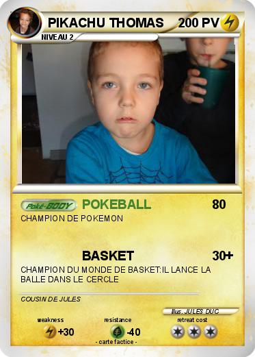 Pokemon PIKACHU THOMAS