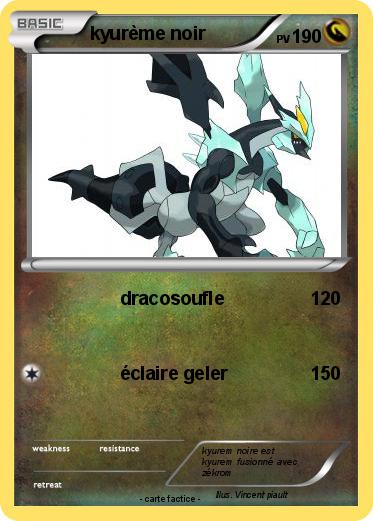 Pokemon kyurème noir