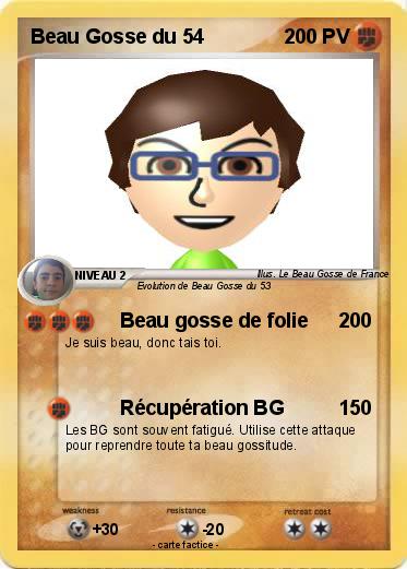 Pokemon Beau Gosse du 54