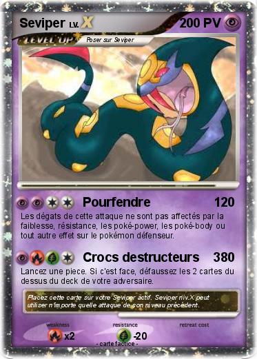 Pokemon Seviper