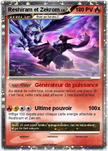 Pokemon Reshiram et Zekrom