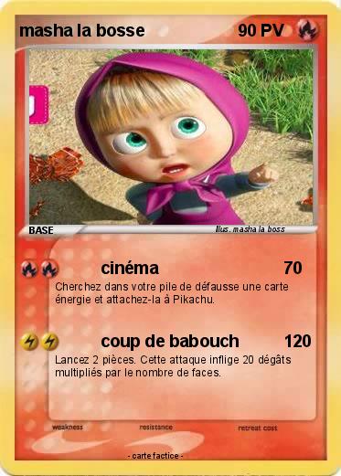 Pokemon masha la bosse