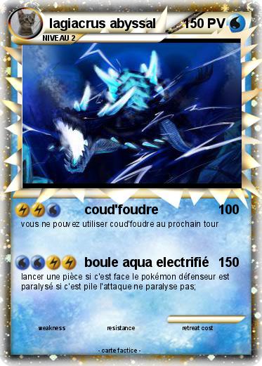 Pokemon lagiacrus abyssal