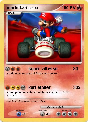 Pokemon mario kart