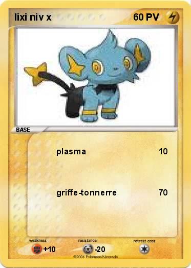 Pokemon lixi niv x