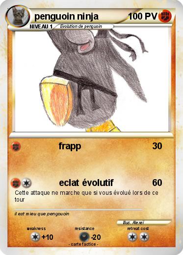 Pokemon penguoin ninja