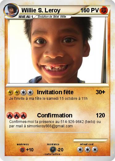 Pokemon Willie S. Leroy