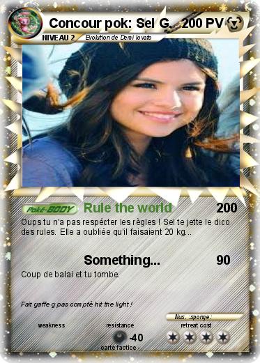 Pokemon Concour pok: Sel G.