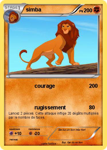Pokemon simba