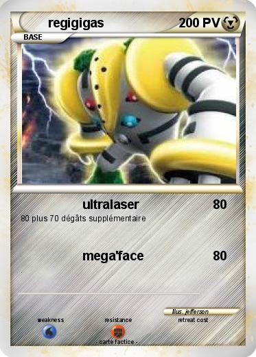 Pokemon regigigas