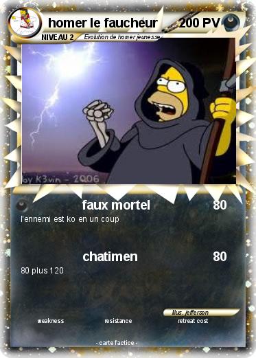 Pokemon homer le faucheur