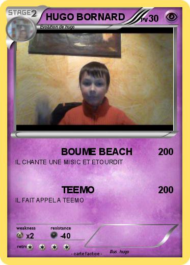 Pokemon HUGO BORNARD