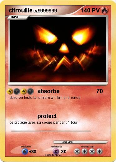 Pokemon citrouille