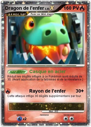 Pokemon Dragon de l'enfer