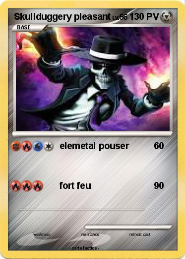 Pokemon Skullduggery pleasant