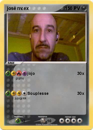 Pokemon josé nv.ex