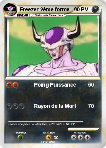 Pokemon Freezer 2ème forme