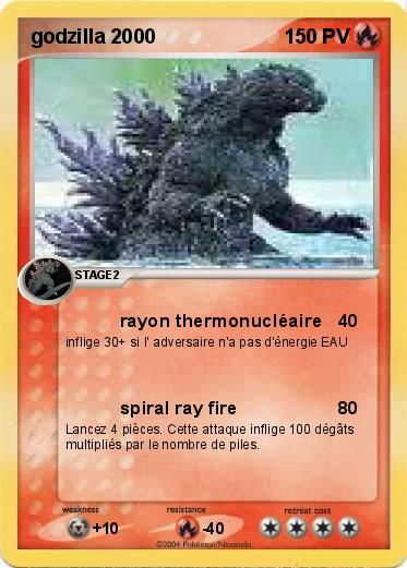 Pokemon godzilla 2000