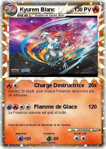 Pokemon Kyurem Blanc