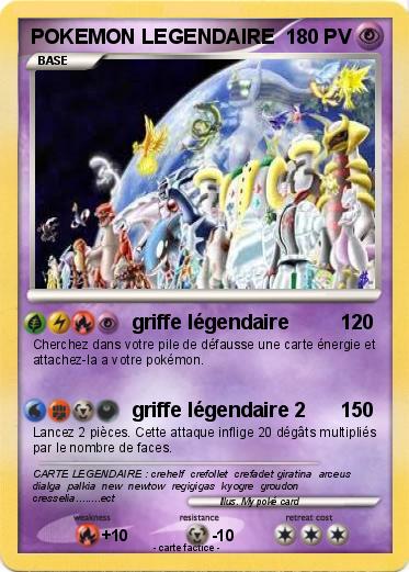 Pokemon POKEMON LEGENDAIRE