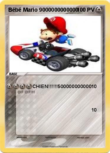 Pokemon Bébé Mario 9000000000000