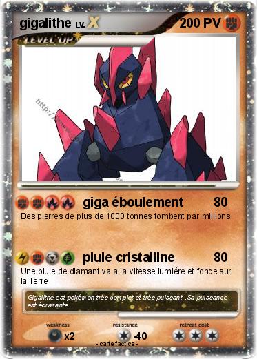 Pokemon gigalithe