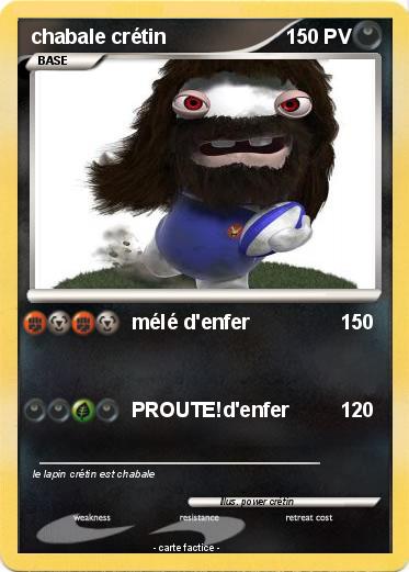 Pokemon chabale crétin
