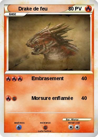 Pokemon Drake de feu
