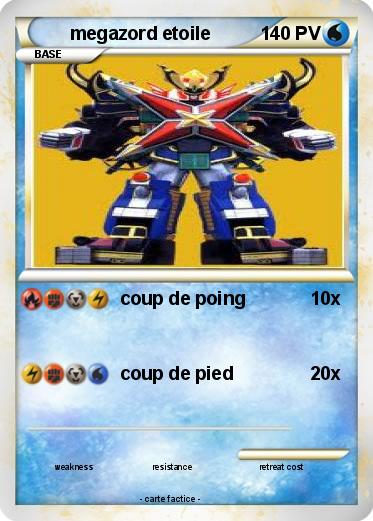 Pokemon megazord etoile