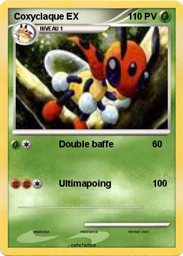 Pokemon Coxyclaque EX