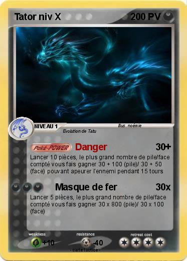 Pokemon Tator niv X