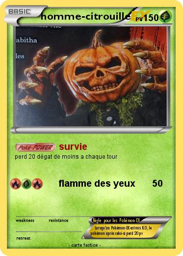 Pokemon homme-citrouille
