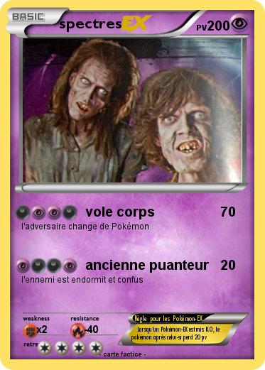 Pokemon spectres