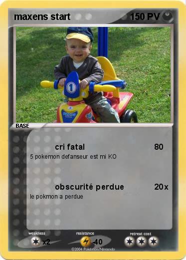 Pokemon maxens start