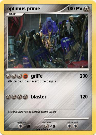 Pokemon optimus prime