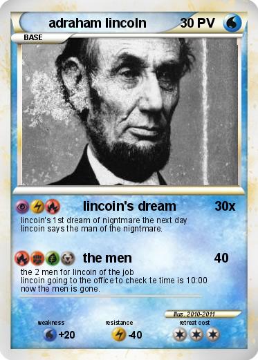 Pokemon adraham lincoln
