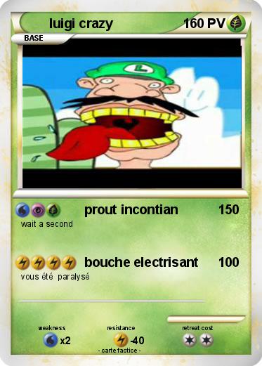 Pokemon luigi crazy