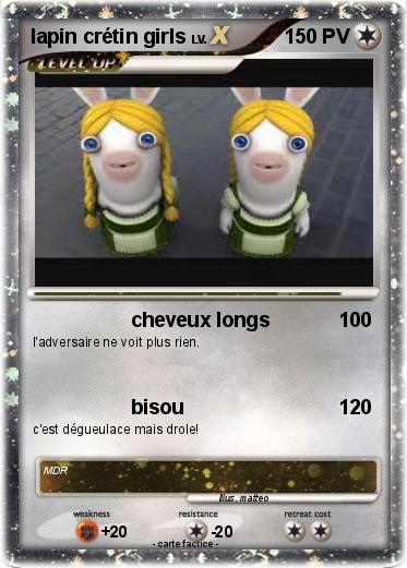 Pokemon lapin crétin girls