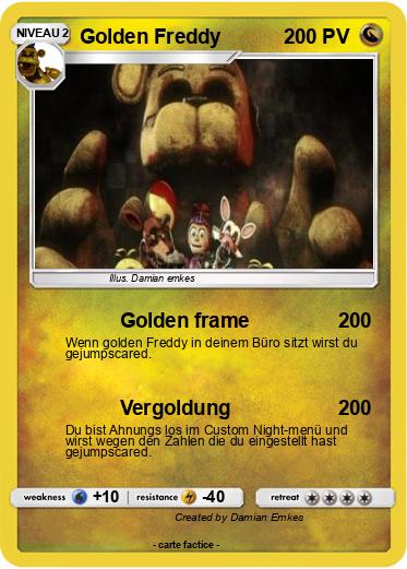 Pokemon Golden Freddy