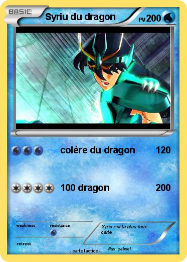 Pokemon Syriu du dragon