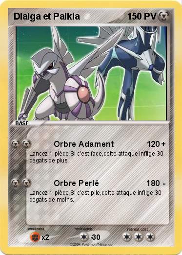 Pokemon Dialga et Palkia
