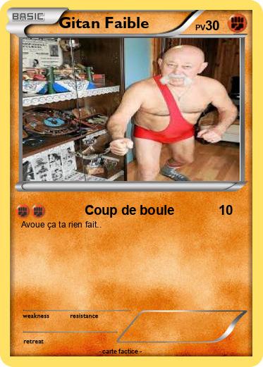 Pokemon Gitan Faible