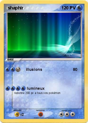 Pokemon  shaphir