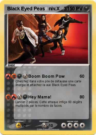 Pokemon Black Eyed Peas   niv.X   3  