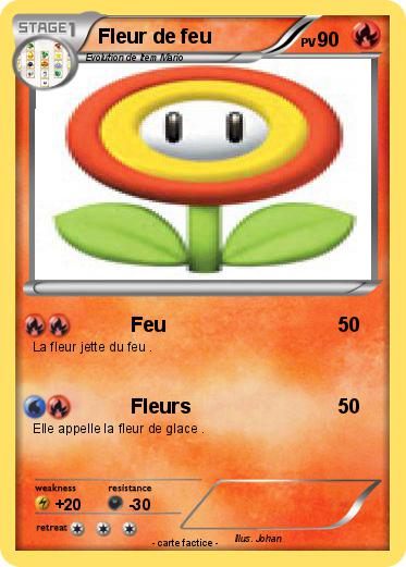 Pokemon Fleur de feu