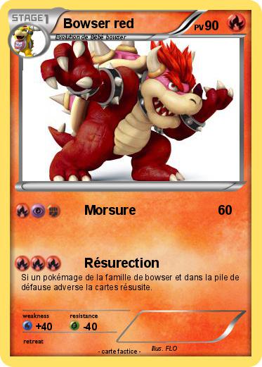 Pokemon Bowser red